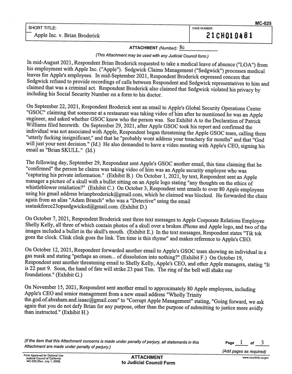 YourShamanGames's tweet photo. Read the falsified "emergency fire-arms restraining order" filed by @Apple #ManagementMafia through a shell corporation in retaliation for my sending a #unionization email to 100's of my friends. #AppleToo
Search case: #21CH010481
Santa Clara Court Portal: https://t.co/ZLfzMaR988 https://t.co/0QRMt9kjZn