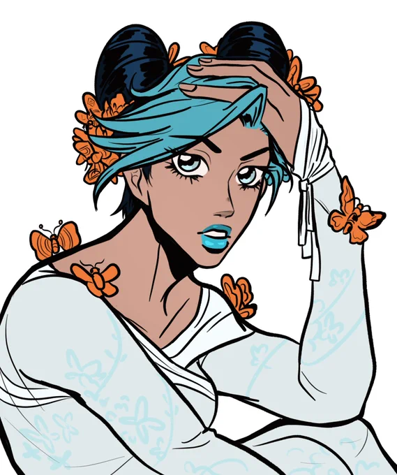 blue Jolyne wip 