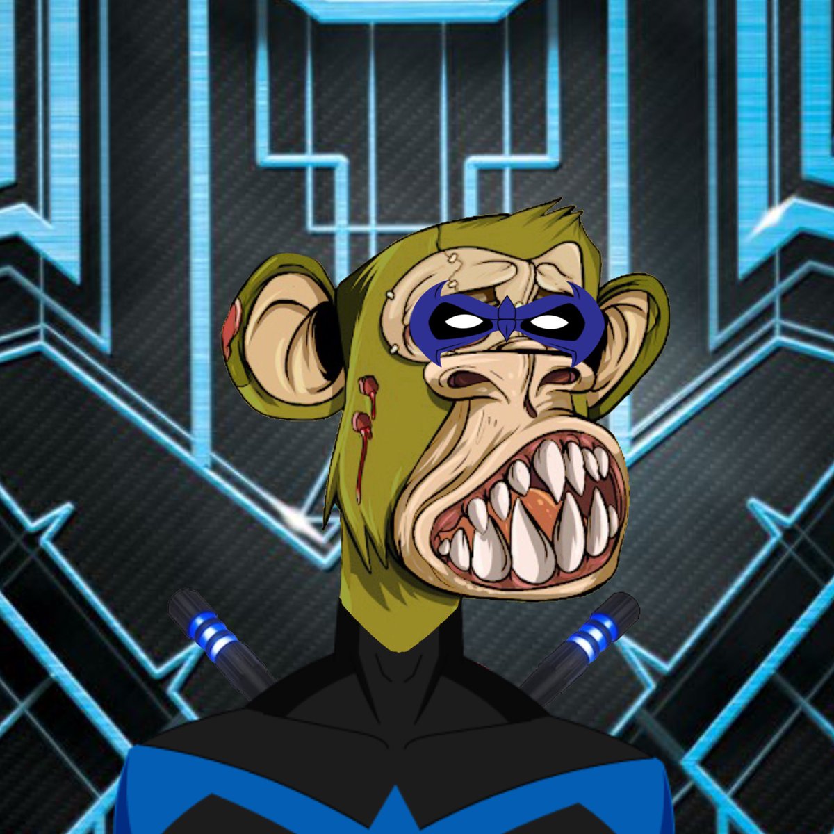 SukunaCrypto_'s tweet photo. I made 4 of these for the @ZombieApesNFT creators contest. Vote for your favorite one and I will submit it! 🤝 #ZAPE #ZAGMI #ZombieApes https://t.co/GB5IAyZ4OS