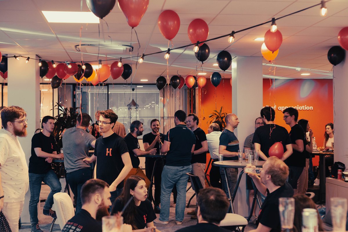 hadriansecurity's tweet photo. Normally all hackers need is their computer 💻, but balloons🎈 and an open bar🍸 always help too! https://t.co/SQfwVMIGgQ