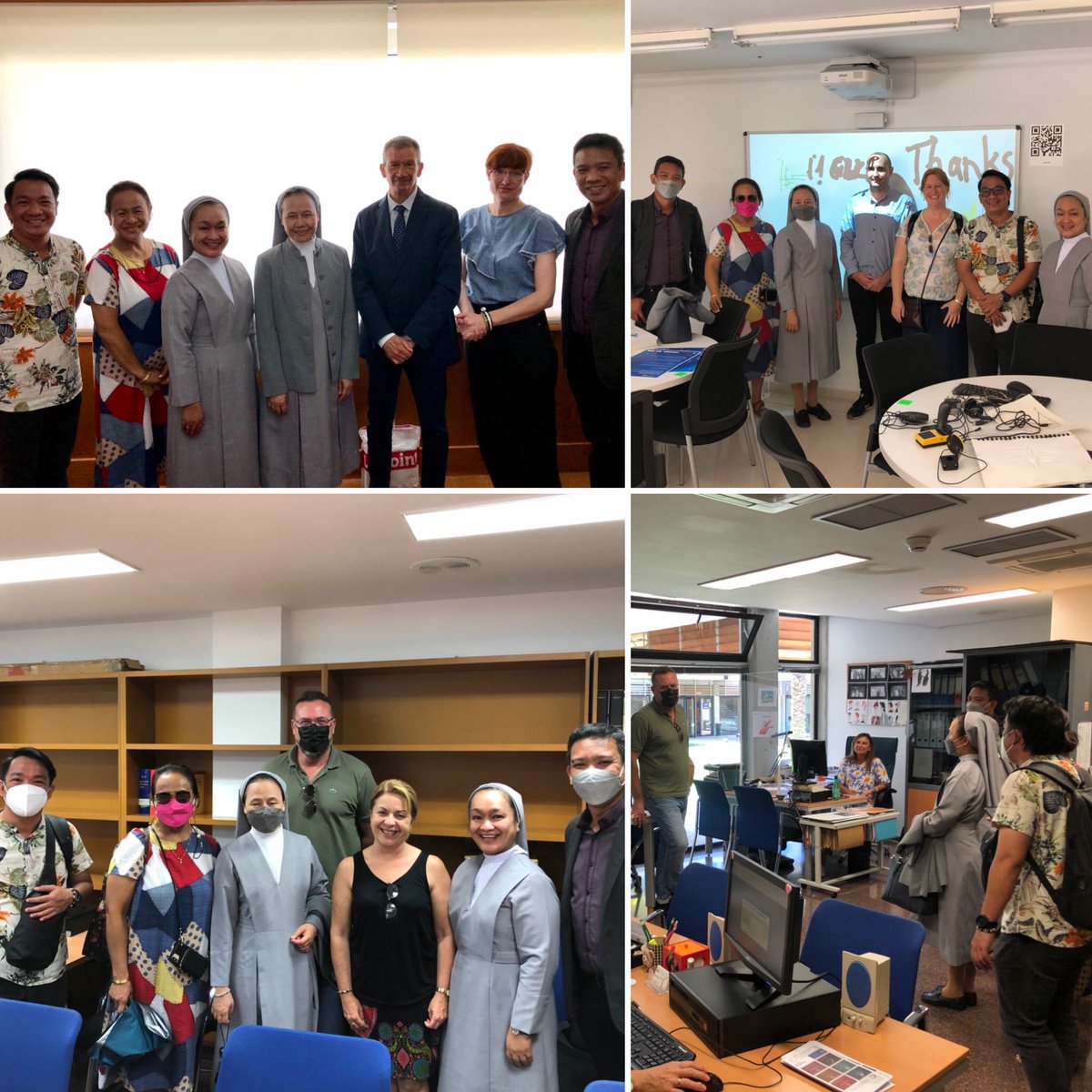 BeansCristina's tweet photo. Excellent day introducing my @pathway2employ partners from #SaintPaulUniversityPhilippines 🇵🇭 to the @UA_Universitat and our #employment & #Entrepreneurship and #disability support programmes 😎 #PATHWAY2employability #ErasmusPlusCBHE https://t.co/3ianNmSWLz