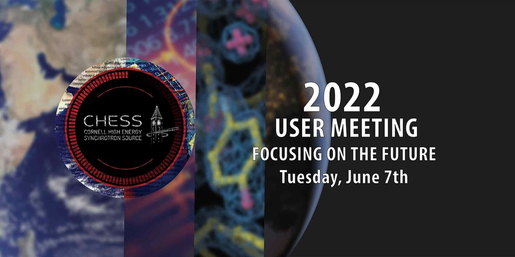 CHESS_user's tweet photo. Have you registered yet for our upcoming IN PERSON User Meeting? Join us June 7th!
👉 https://t.co/DsXrlAhrI4 👈
@lightsources #synchrotron #synchrotronscience #xray #synchrotronlife https://t.co/slOQGqQvR4