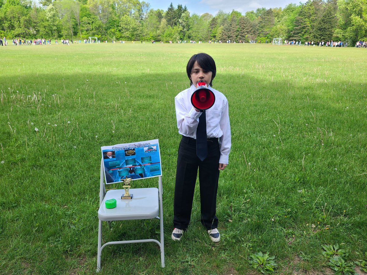 Wax Museum 2022 was exceptional! I was proud of each and every student. They wrote and memorized speeches, learned public speaking skills, and made amazing posters with Google slides. #CommerceElem <a href="/WalledLkSchools/">Walled Lake Schools</a>