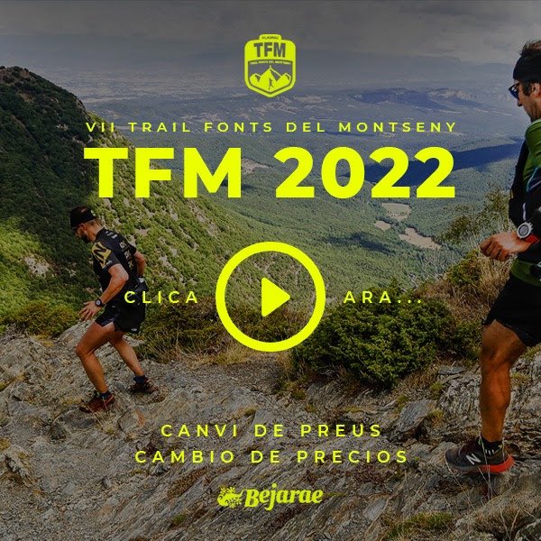 Inscriu-te abans el CANVI DE PREUS. Tens fins avui a les 23:59!
Inscríbete antes del CAMBIO DE PRECIOS!
Tienes hasta las 23:59 de hoy!
Si estàs dubtant només has de veure això:
Ens veiem a Viladrau💪😈?
2/JUL/22
trailfontsdelmontseny.com/media/