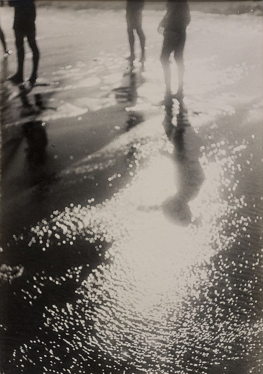 #WorkOfTheWeek: Cool off with this glittering beach scene captured by Josef Albers while on holiday with Anni Albers in Biarritz, 1929.