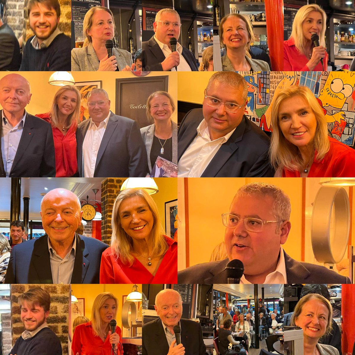 patricia_darmon's tweet photo. Il y avait un #livecafépolitique ce soir au café #lecluse dans la #Circo7510 où se présentent @habib_shoukry et sa suppléante @MCVeyrenc candidats de la @LRepublicains75 en présence de @AgnesEvren et d’un invité exceptionnel #JacquesToubon   ! #legislatives2022 https://t.co/q1KdjBtcsB
