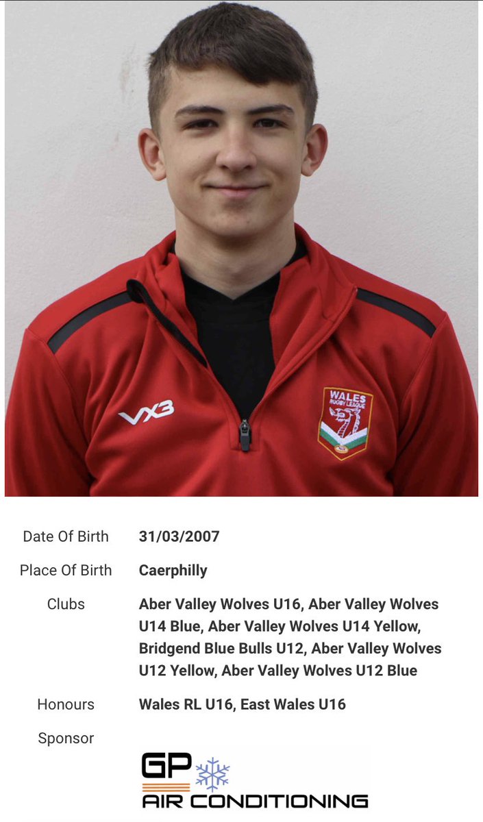 gpritch09's tweet photo. A massive thank you to gp air conditioning and @danceunityx for their sponsorship. Looking forward to the 3 u16 RL test matches this summer @WalesRugbyL @AberValleyW 🏴󠁧󠁢󠁷󠁬󠁳󠁿 🏴󠁧󠁢󠁳󠁣󠁴󠁿  🏴󠁧󠁢󠁥󠁮󠁧󠁿 https://t.co/zDnqO1pqAe