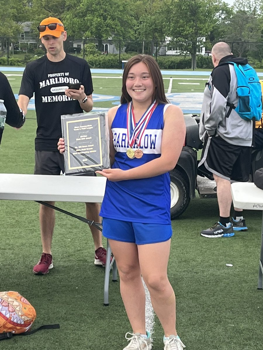 CTBarkalow's tweet photo. Congrats to the boys and girls track teams.  Both B Division champs!!!  And took home tons of hardware at todays All-Star Meet.  Also congrats to Rachael and Charlie on winning All-Star MVP!!! https://t.co/hhM2A1Xryp