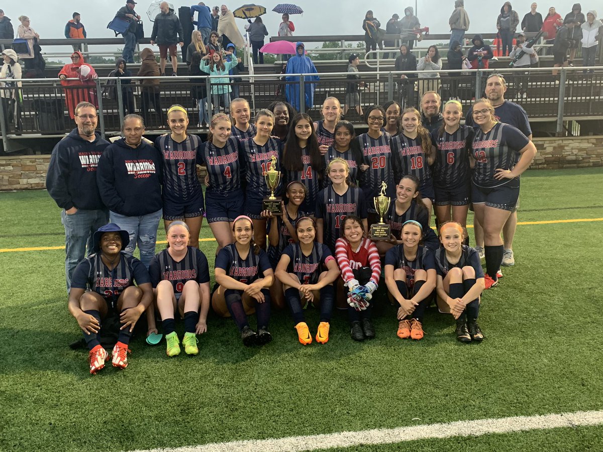 Congratulations Warriors on your Championships! Good luck in the Region 3D Soccer Tournament. Magna Vista boys &amp; girls will play at the Smith River Sports Complex Monday, May 30 at 6:00 PM. ⚽️⚽️⚽️⚽️
Boys vs Christiansburg
Girls vs Hidden Valley/Carroll County winner