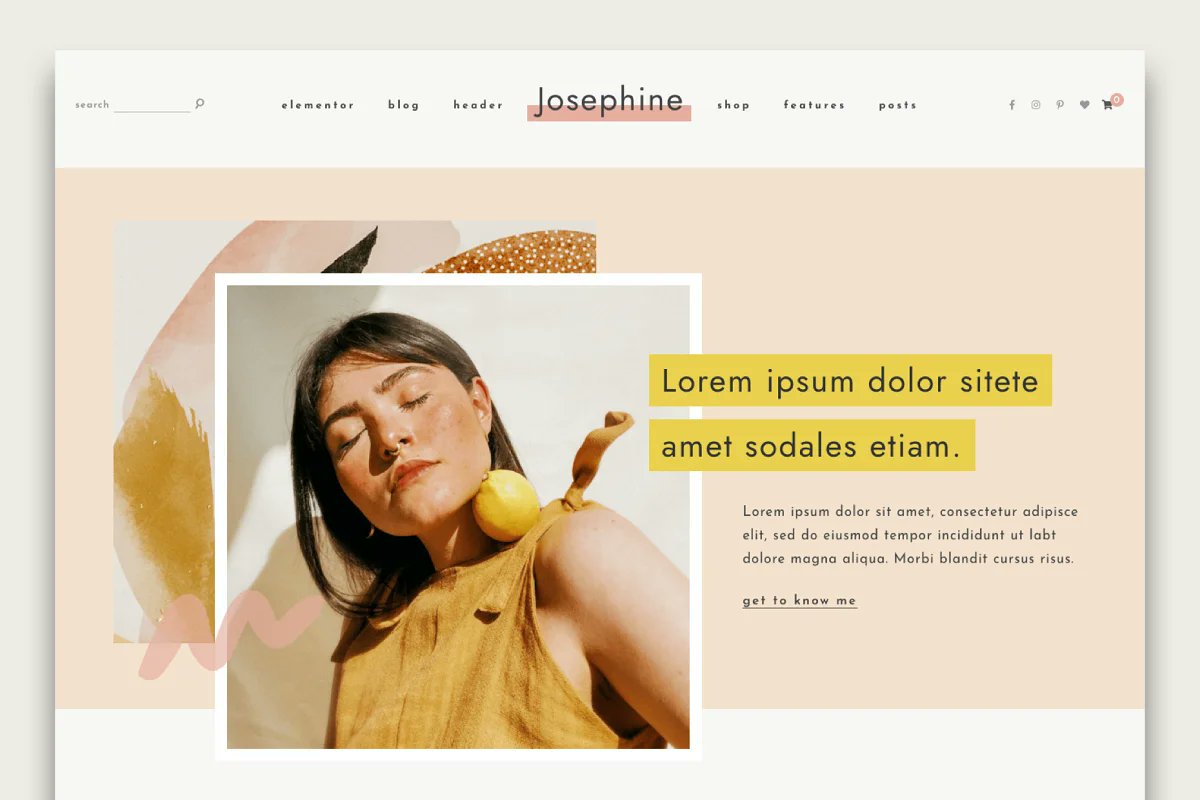 websitepixi's tweet photo. If you're a blogger looking for a playful and creative Wordpress theme, then try out Josephine!
https://t.co/VrsaY12BPl
#blog #blogger #WordPress #bossbabe #womenwhoblog #Webdesign #Blogs https://t.co/0080mLFWa8