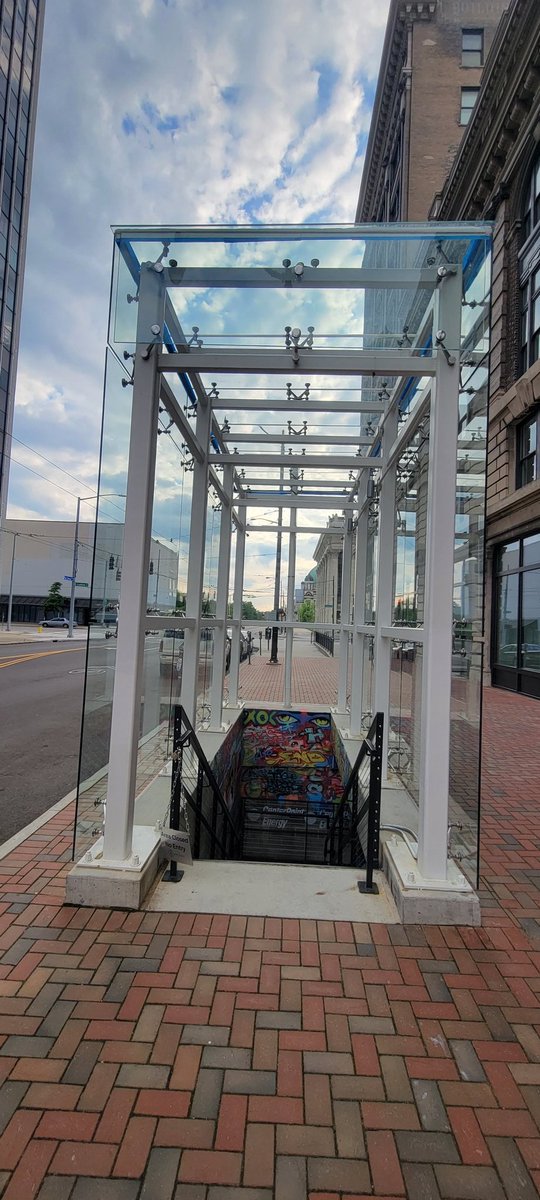 Dayton Arcade "The Tank" entrance #3CS2022
