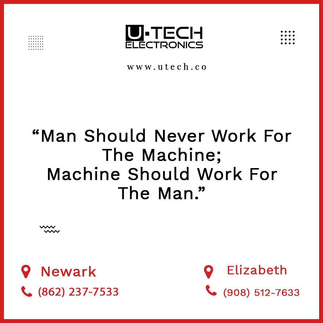 utechelectronic's tweet photo. “Man should never work for the machine; the machine should work for the man.”
                                                                                                                
#utechelectronics #electronicsexperts #repair #iphone #iphonerepair #apple https://t.co/ekco2zZ9Te