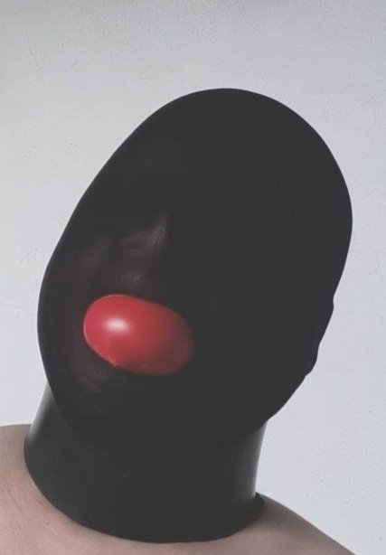 Mummified on Twitter: "Encasement hood and big ball gag https://t.co ...