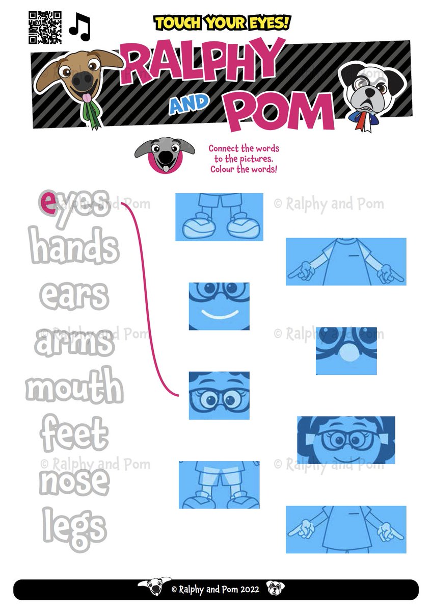 RalphyandPom's tweet photo. NEW!! RALPHY &amp; POM - TOUCH YOUR EYES SONG Song &amp; Worksheets!
https://t.co/h6nnfeUd0C 
#kidsEnglish #EnglishSongs #FreeEnglishLessons #Englishforkids #english #learning #education #sing  #learningsongs #educationalsongs #color #design #study #kids #ralphyandpom #kidsEnglish https://t.co/sPNZjx0DIH