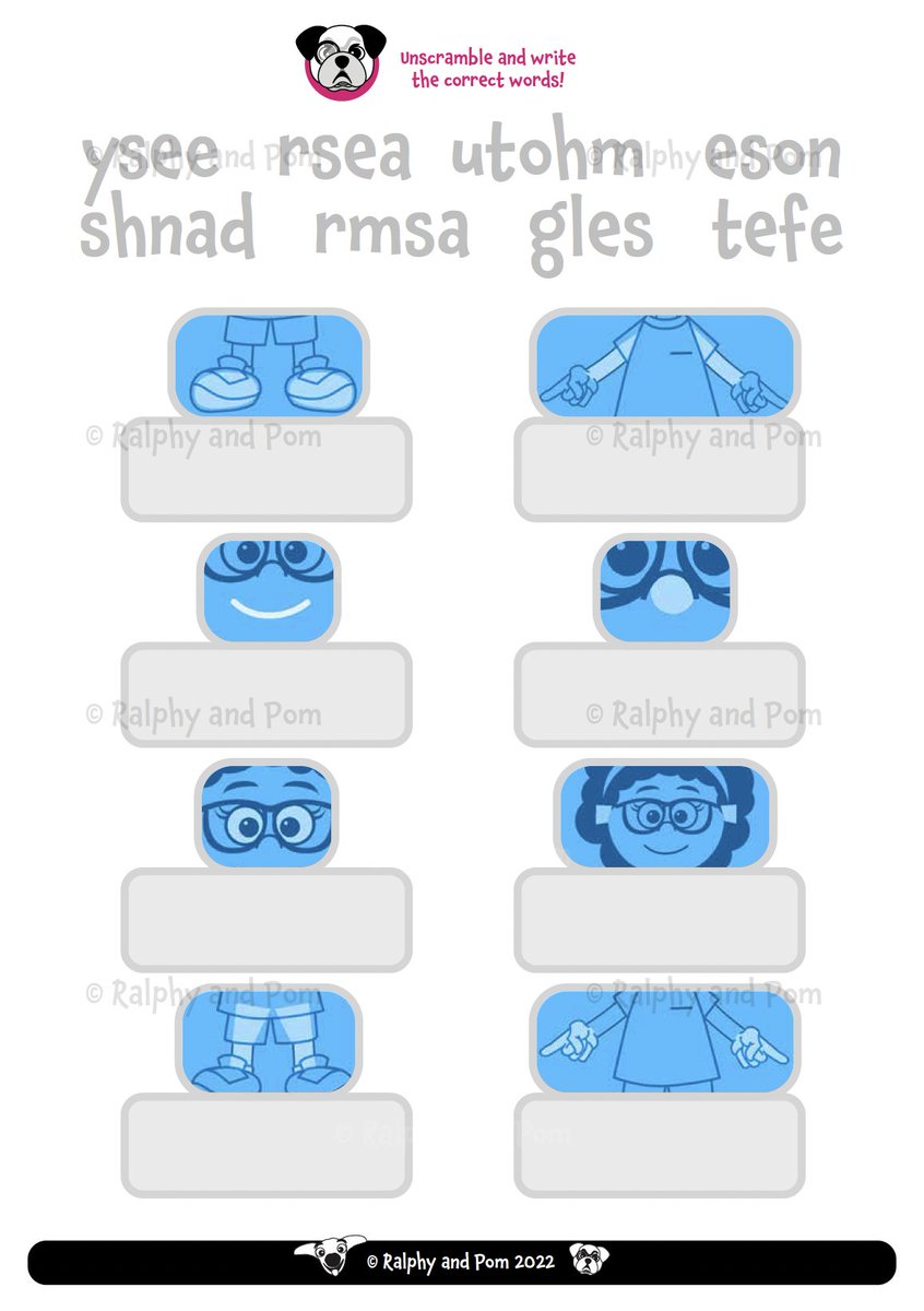 RalphyandPom's tweet photo. NEW!! RALPHY &amp; POM - TOUCH YOUR EYES SONG Song &amp; Worksheets!
https://t.co/h6nnfeUd0C 
#kidsEnglish #EnglishSongs #FreeEnglishLessons #Englishforkids #english #learning #education #sing  #learningsongs #educationalsongs #color #design #study #kids #ralphyandpom #kidsEnglish https://t.co/sPNZjx0DIH