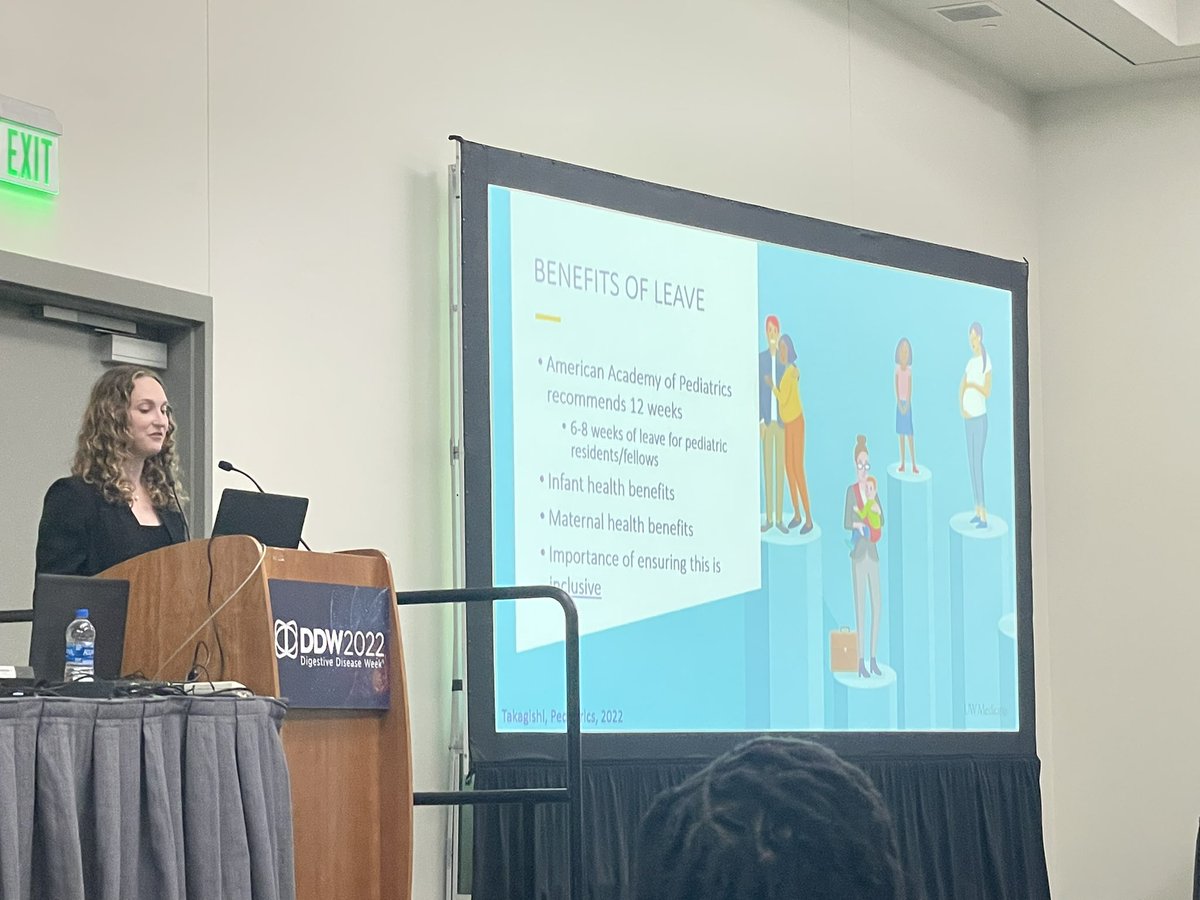 This #DDW2022 Diversity Symposium is 🔥 addressing disparities in #CRC, #IBD, clinical trial enrollment &amp; need for parental leave equity <a href="/drfolamay/">Fola May, MD PhD</a> <a href="/DamieOdufaluMD/">Damie Odufalu</a> Dr. Lanla Conteh and <a href="/LaurenFeldMD/">Lauren Feld</a> <a href="/DDWMeeting/">Digestive Disease Week</a> <a href="/AmerGastroAssn/">American Gastroenterological Association (AGA)</a> See you at the #Diversity reception! 🎉