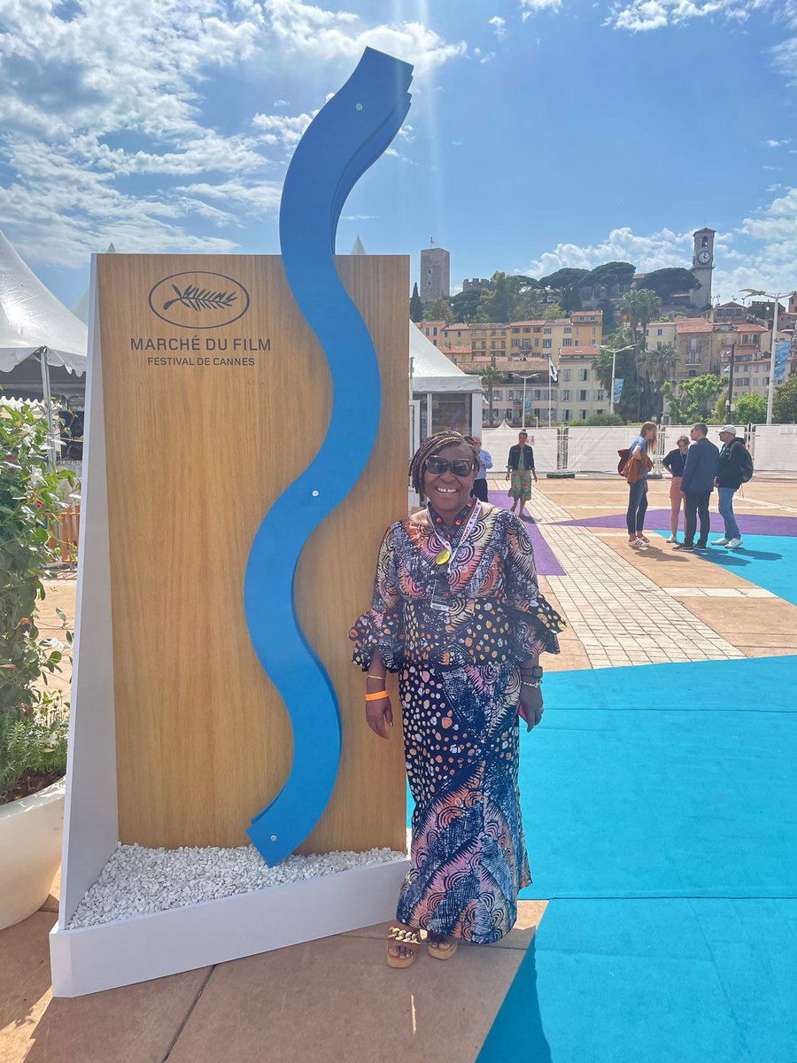kay01234's tweet photo. Had a great time speaking at Pavillon Afriques today! #CannesFilmFestival2022 https://t.co/bNB78hZPUR