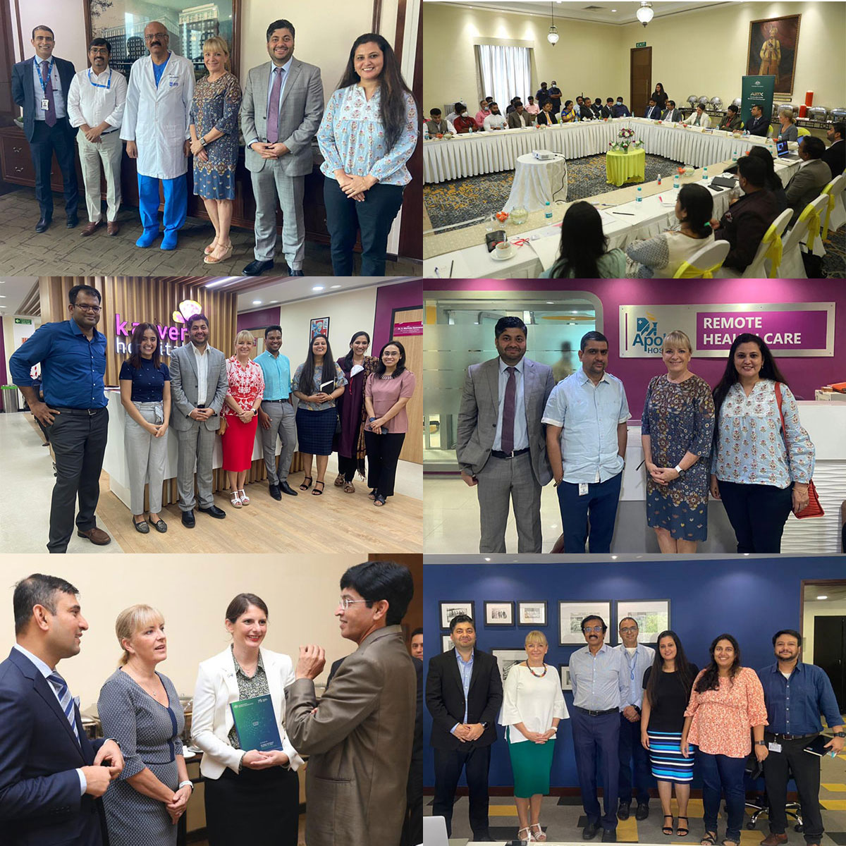 alcidion's tweet photo. Our CEO @KateQuirke and CTO @vivkris appreciated the invitation from @AustradeIndia to meet with healthcare organisations in the southern states of India to discuss the provision of healthcare supported by digital solutions as part of the AIBX initiative.
#AIBX #digitalhealthcare https://t.co/1XNNpMqwfs