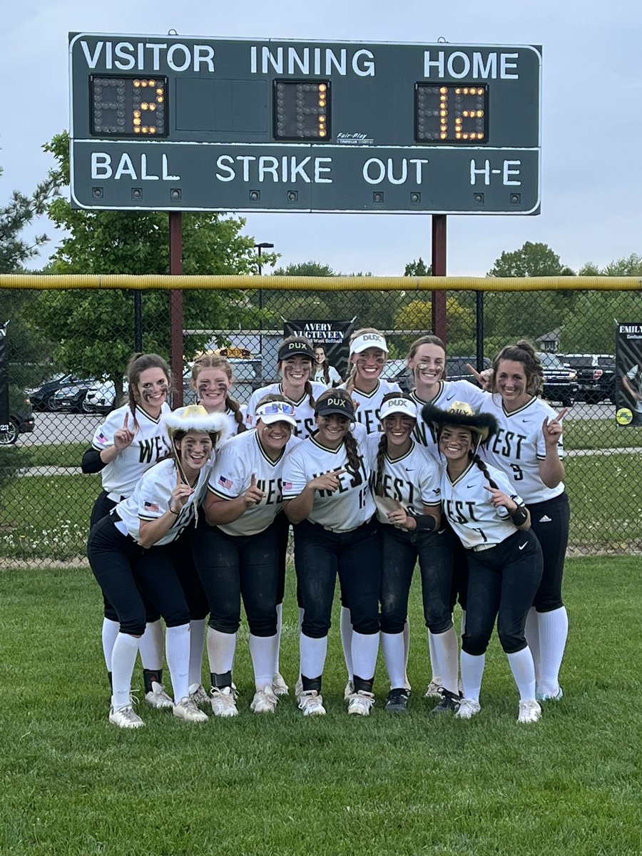 zwduxsoftball's tweet photo. Congratulations to Zeeland West Softball for being the conference Champions of the OK Green with a 12-2 record. @ByWillKennedy @DanDAddona @MichHSsports @MLiveSports https://t.co/P0H7MvRBAp