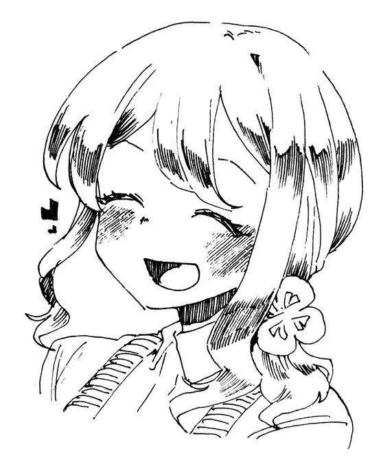 にこにこ澄ねぇ可愛く描けた😊 