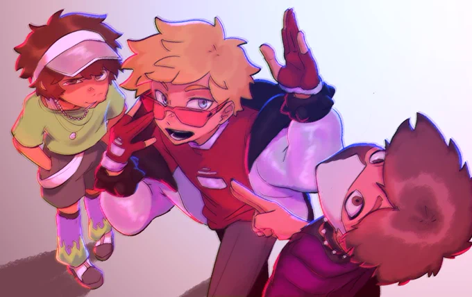 #benchtrio #TOMMYINNIT #ranboofanart #TUBBO new art dropped who this 