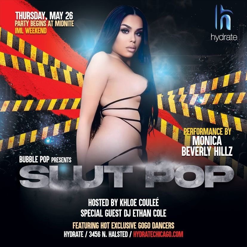 itskhloepark's tweet photo. 🫧⛓ THURSDAY | MIDNIGHT ⛓🫧

Bubble Pop! is getting the IML treatment 😈 which means right after Skintrade I’m making things HOTTER &amp; SEXIER. I’ve got @LucyStoole @MonicaBHillz &amp; pole dancer #Anghell. The games are gonna be WILDer and did I mention the gogo boys?! […] https://t.co/RZrSBdkRIc