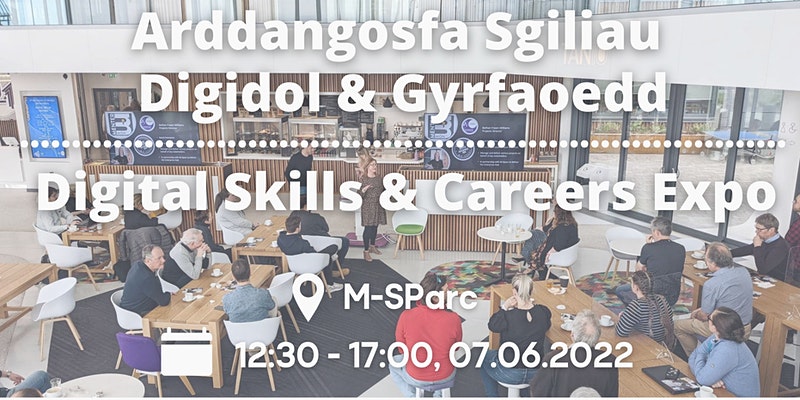 Digital Skills and Careers Expo at <a href="/M_SParc/">M-SParc</a> on June 7th in partnership with <a href="/SkillsNWales/">PSR Gogledd Cymru | RSP North Wales</a>

* Employers from 12:30pm
* Job Seekers and Employers from 2pm

If you are looking for a tech sector job or new recruits, come along!

eventbrite.co.uk/e/arddangosfa-…