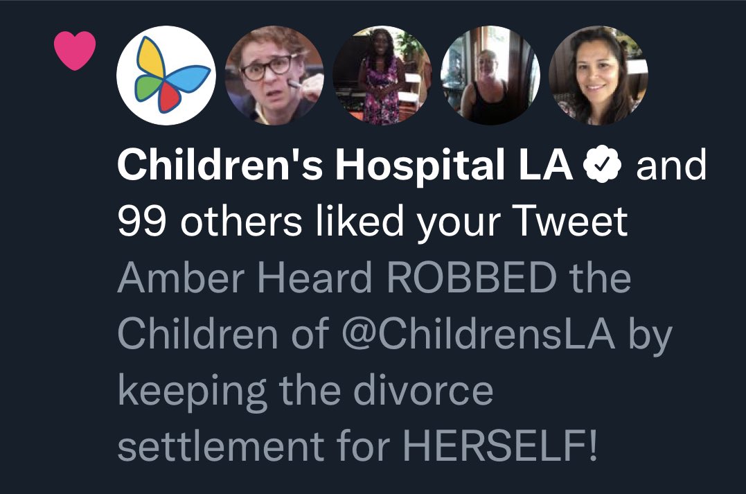 StevieJRaw's tweet photo. Saying something without using words 👏👏

Looking forward to hearing from #CHLA this week.
#DonateNotPledge #JusticeForJohnnyDepp https://t.co/yEjbqxJfol