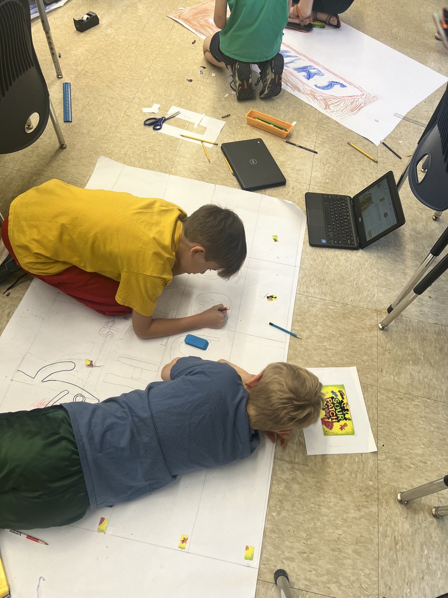 BeaumontMagnet's tweet photo. Last week was our final week of #OneBookReadCity! Our fourth graders did a fun, math project with scale and their favorite candies and it sure did make us hungry! @educateknox @GlennJacobsTN @ReadCityUSA @KnoxSchools #NoPlaceLikeBMA @BMAWindyC https://t.co/E1kAY2t4ET