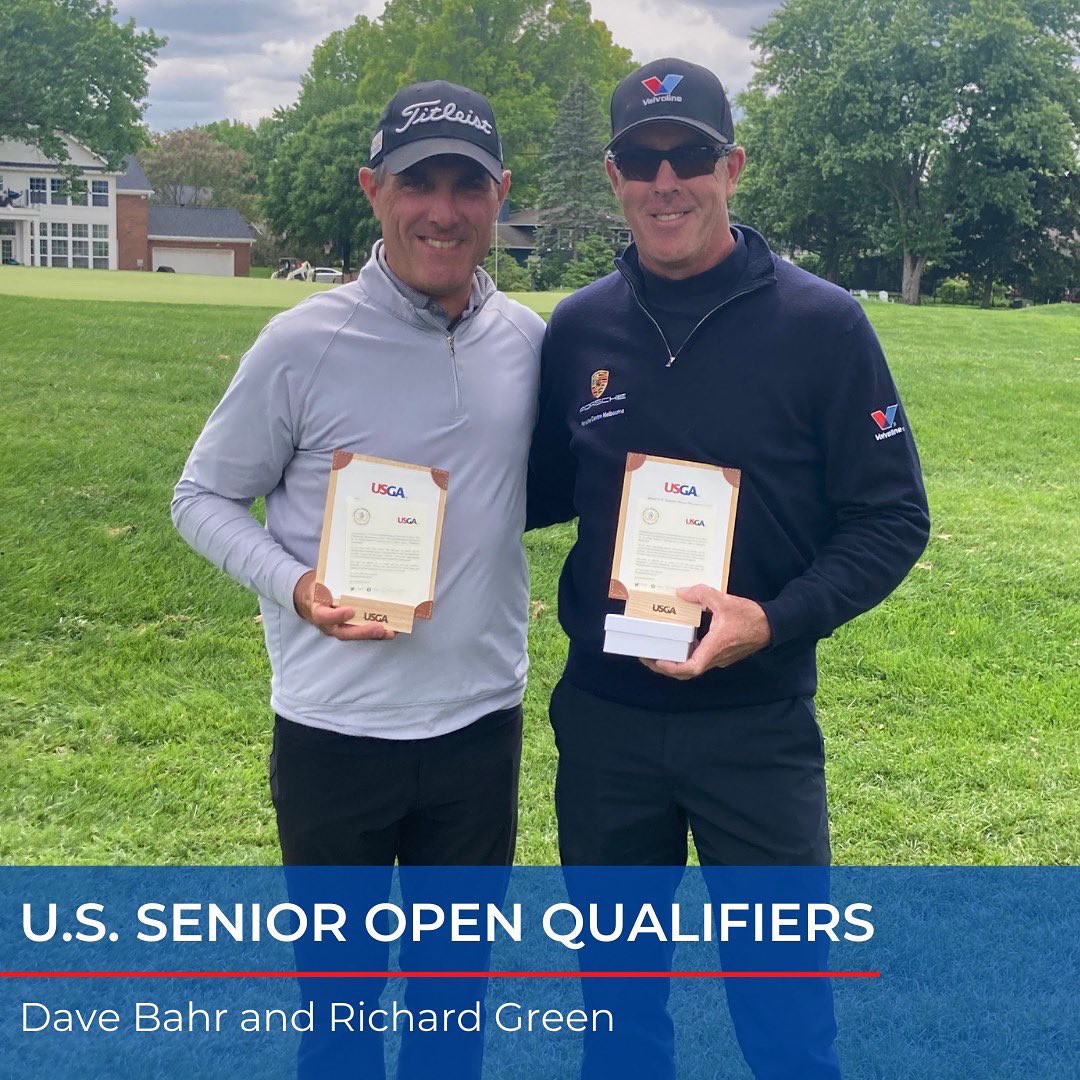 Dave Bahr, PGA is headed to the #USSeniorOpen! Congratulations on a great round today, Dave! 