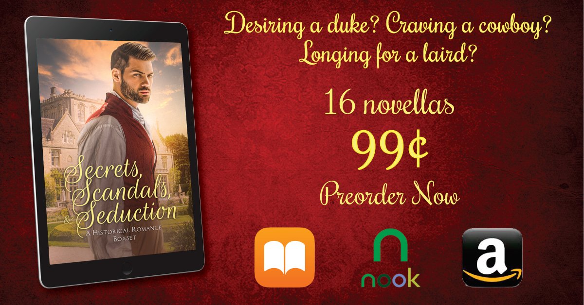 chatsipandread's tweet photo. Who will Sir Adam choose when he holds a contest to find a wife? Find out in The Bride of a Baronet! Pre-order your copy of Secrets, Scandals, &amp; Seduction for #99cents today!
 #historicalromance https://t.co/5fyttyXDBK
 
★Freebies below★
https://t.co/BPsk25oTgu 
#SSS https://t.co/I21EmGaX2W