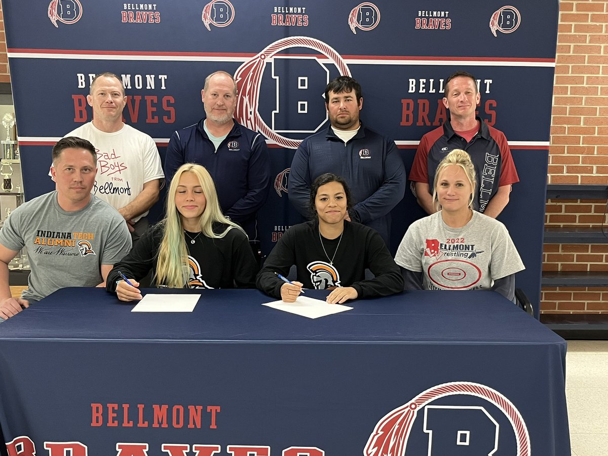 Congrats Ike Ruble, Trinity Coyne, and Andrea Hernandez. They all recently signed to continue their education and wrestling careers in college next Fall. Ike is headed to Purdue while Trinity and Andrea will remain teammates at Indiana Tech.
