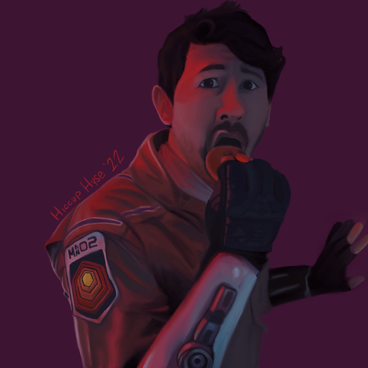 riccietozier's tweet photo. marktwt please all i ask is you boost this bc i've worked on it for so long thank you #marktwt #markiplierfanart #iswm #headengineer #markiplier https://t.co/l5HXlbZi3X