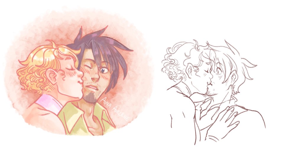 AnaArlene_art's tweet photo. some smooches 😳
#dicecameraaction #wafflecrew https://t.co/xdP5aJ4AiK