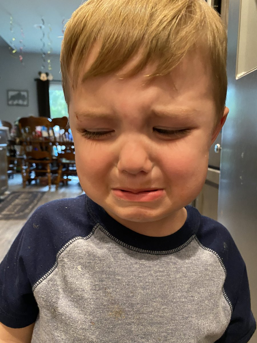 This is what happened when we told our two year old he couldn’t eat the peanut butter…. You broke this little boy’s heart, <a href="/Jif/">Jif® Peanut Butter</a>!