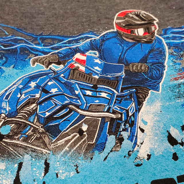 We love getting intricate art! It makes us push how we print. We were lucky with this one to get amazing quality art from the customer. I was told a long time ago and it still holds true: great printing starts with great art. If you don't have great art, we have GREAT designers!