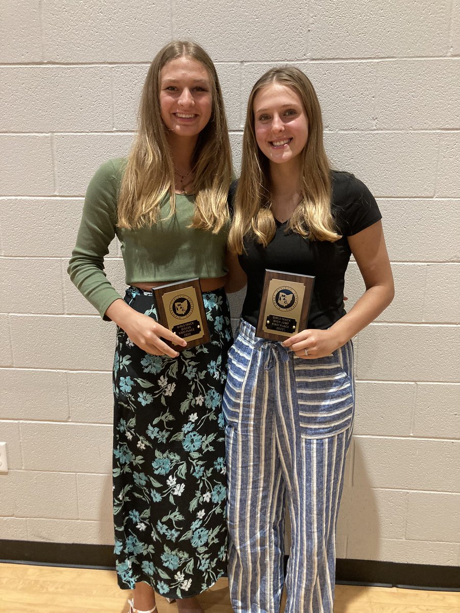 Congrats to Melisa and Avery for receiving their 1st team All MAC honors!