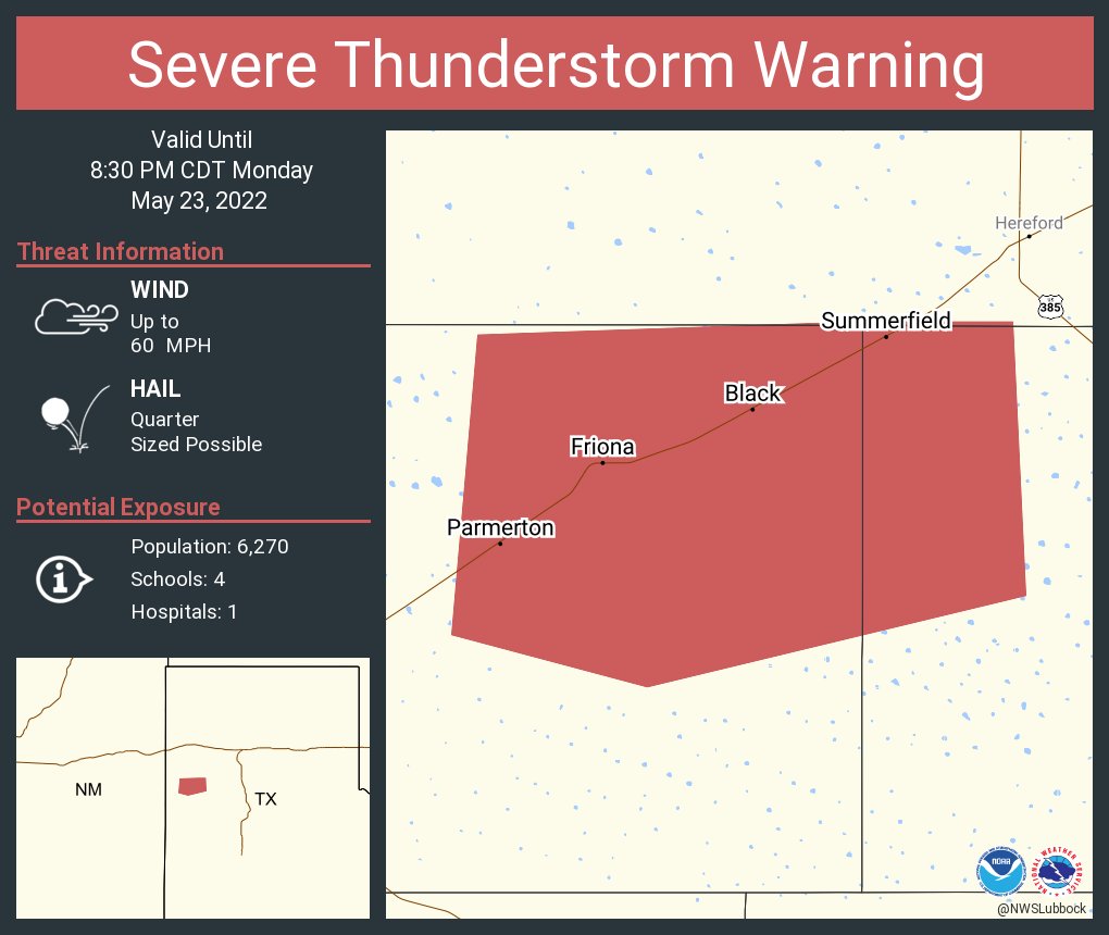 NWS Severe Tstorm в Twitter „Severe Thunderstorm Warning including