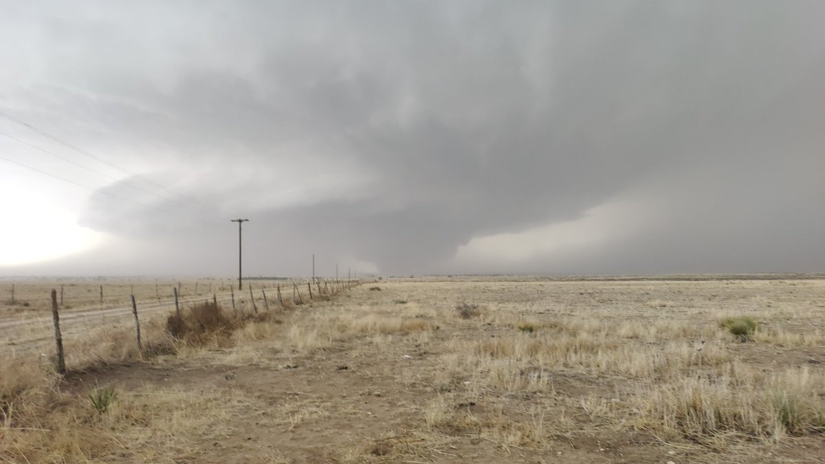 Large wedge tornado near Enochs/Morton TX a few minutes ago!