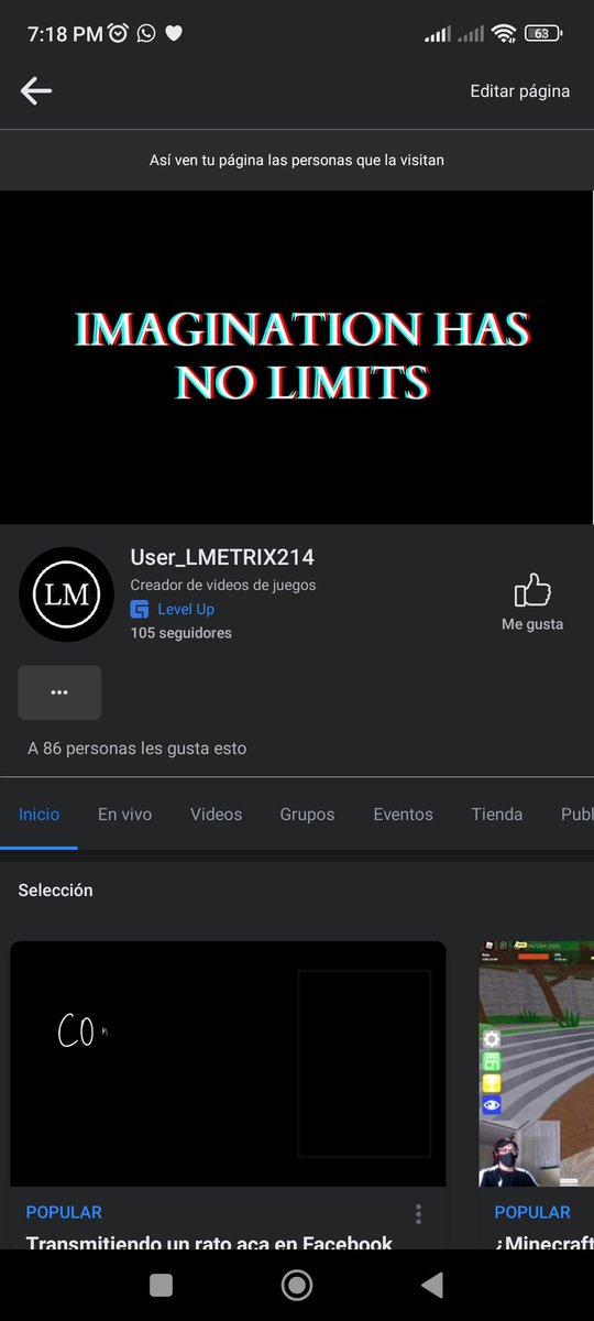 User_LMETRIX214's tweet photo. Regresamos a Level Up 😎
Gracias por el apoyo 👉🏻👈🏻 https://t.co/wLHDsEqtHO