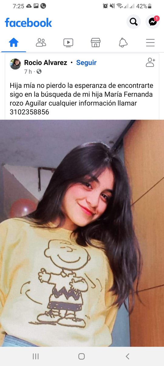 KarenSofiaLpzR2's tweet photo. Por favor, difundir. Desaparecida en Bogotá.
@andrefelgiraldo
@MONYRODRIGUEZOF @heidy_up @FranciaMarquezM @Margaritarosadf @Citytv @marchapatriota @andreanimalidad @SaninPazC @VTechotiba @aliakamind @AlirioUribeMuoz @IvanCepedaCast @karolg https://t.co/9fP5l0hEeR