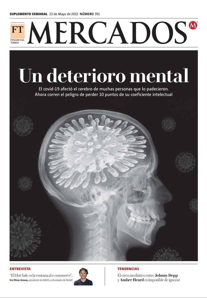 #FTMilenio

El covid-19 afectó el cerebro de muchas personas que lo padecieron

Y les provocó un deterioro cognitivo equivalente a perder 10 puntos de su coeficiente intelectual. mile.io/3wMjZaY