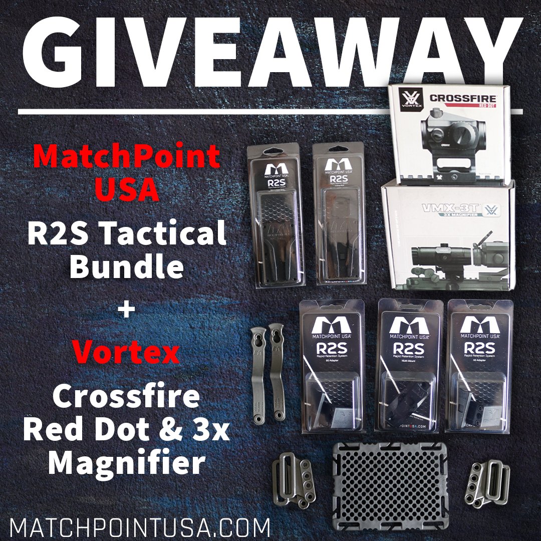 MatchPointUSA's tweet photo. Who likes free stuff? β π₯π₯π₯
https://t.co/RG9WdGDGzY
#matchpointusa #r2s #vortexoptics #reddotsight #optics #iloops #holster #beltloops #gunsdaily #gunsofinstagram #selfdefense #everydaycarry #edcgear #2a #secondamendment #weaponsdaily #weaponsfanatics #freedom #security https://t.co/X4egNaGTKj