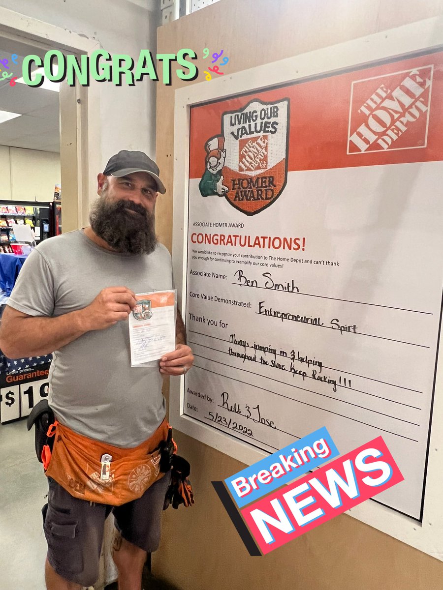 Jose Bello (@jbellohd) on Twitter photo 🚨🚨 HOMER ALERT !!🚨🚨 Shout to our BIG HOMER winner this week Ben !! Always willing to help out no matter what department it is. An all around team player. <a href="/ldoneal42/">Larry D ONeal</a> <a href="/RettRasmusan/">Rett Rasmusan</a> <a href="/JamesKimTHD/">James Kim</a> @zach_tithof <a href="/SharptonDavid/">David Sharpton</a> <a href="/DianaKGarcia1/">Diana K Garcia</a> 🚨🚨 HOMER ALERT !!🚨🚨 Shout to our BIG HOMER winner this week Ben !! Always willing to help out no matter what department it is. An all around team player. <a href="/ldoneal42/">Larry D ONeal</a> <a href="/RettRasmusan/">Rett Rasmusan</a> <a href="/JamesKimTHD/">James Kim</a> @zach_tithof <a href="/SharptonDavid/">David Sharpton</a> <a href="/DianaKGarcia1/">Diana K Garcia</a>
