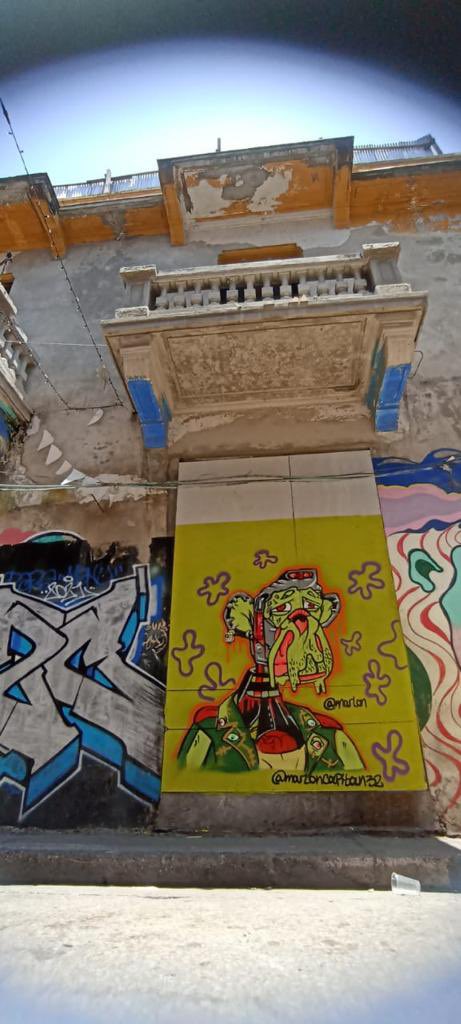 marloncapitan's tweet photo. Mutants🧪 take South America. Cartagena, Colombia 🇨🇴 Special thanks to @Abstractoo_eth for making this happen. @BoredApeYC https://t.co/Uf7URVukzy