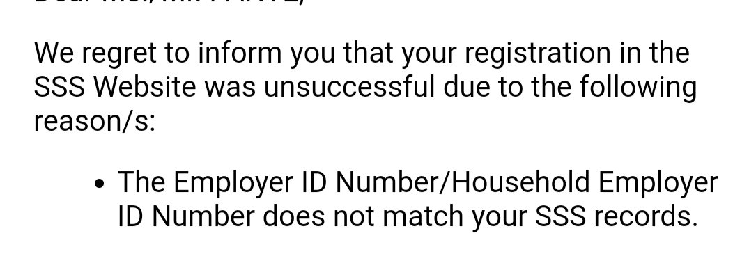 jcpante_09's tweet photo. Good day! @PHLSSS I have already try multiple times registering in your portal but unfortunately theres an multiple error message saying that my employee number did not match your records but I've notice that it was my employee number before. https://t.co/JQWMYun99P