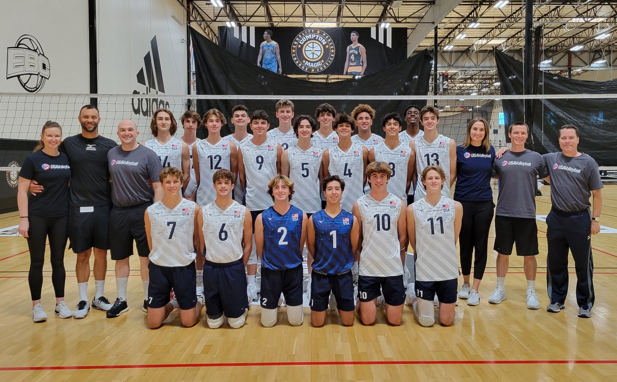 usavolleyball's tweet photo. Coming up: The U.S. Boys U19 Team 🇺🇸 vs Chile 🇨🇱 at the Pan American Cup!

Watch LIVE at https://t.co/7A6MZRNXLS https://t.co/RWjvQAtQse