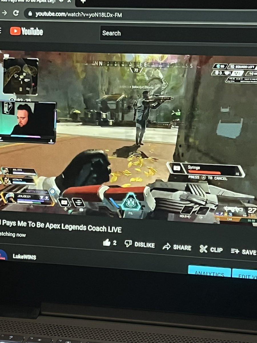 Spectating Silver Friend Goes Wrong 😭😭

youtu.be/yoN18LDx-FM

🚨LIVE🚨

#smallstreamers #YouTube #livestream #ApexLegends #comedy