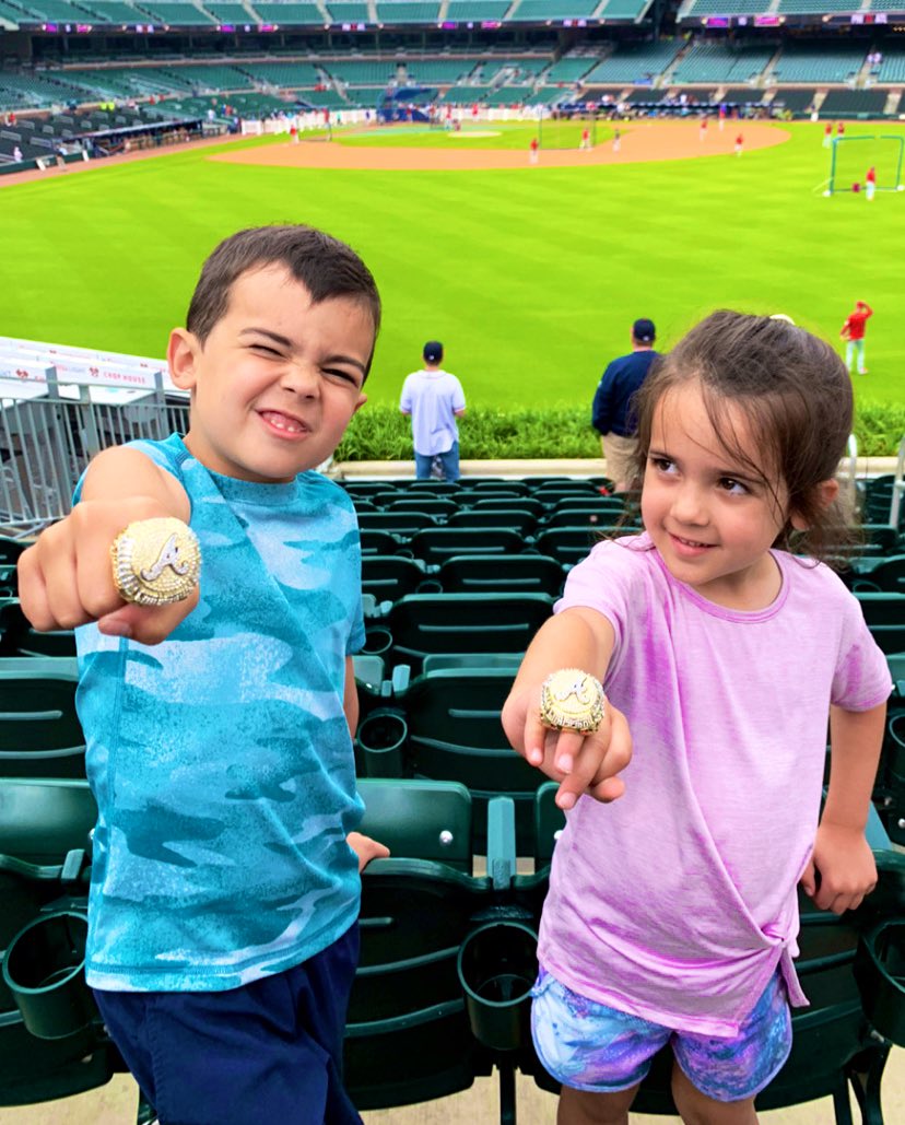 bling bling. #ForTheA <a href="/Braves/">Atlanta Braves</a>