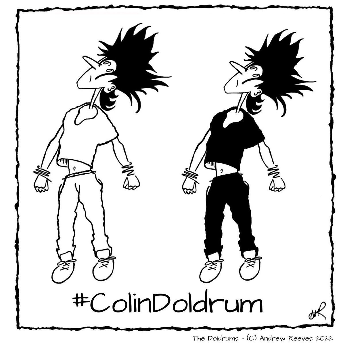 #TheDoldrums #ColinDoldrum #alternative #goth #gothic #rock #punk #cartoon #cartoons #illustration #sketch #art #artwork